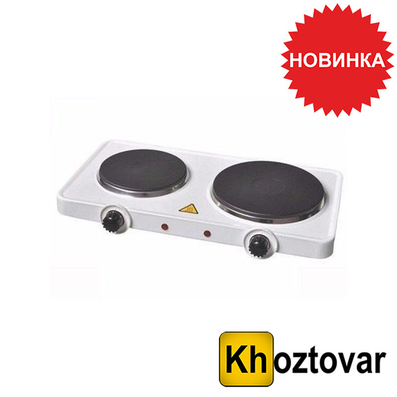Електроплита 2 конфорки HP-1012 Electric Stove