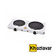 Електроплита 2 конфорки HP-1012 Electric Stove, фото 3