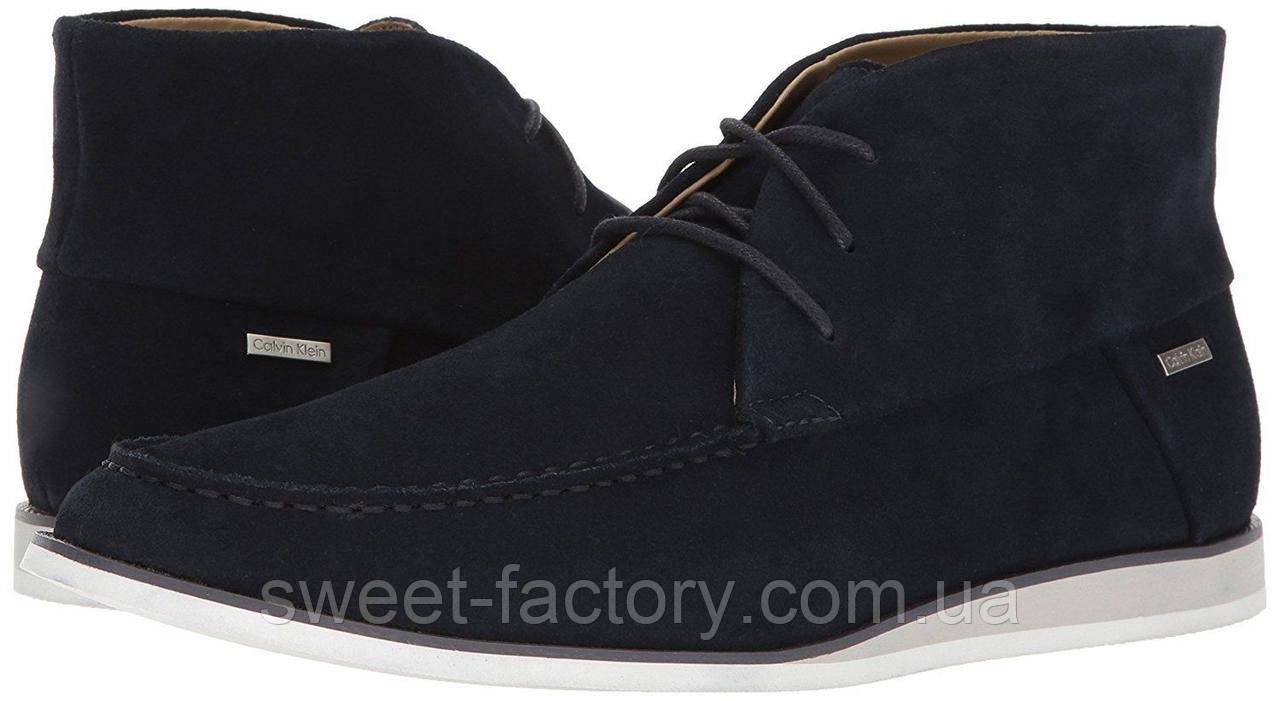 Ботинки Calvin Klein Kenley Calf Suede dark navy