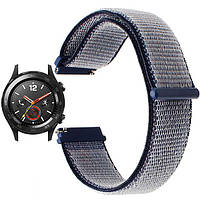 Нейлоновий ремінець для годинника Huawei Watch 2 - Navi Blue