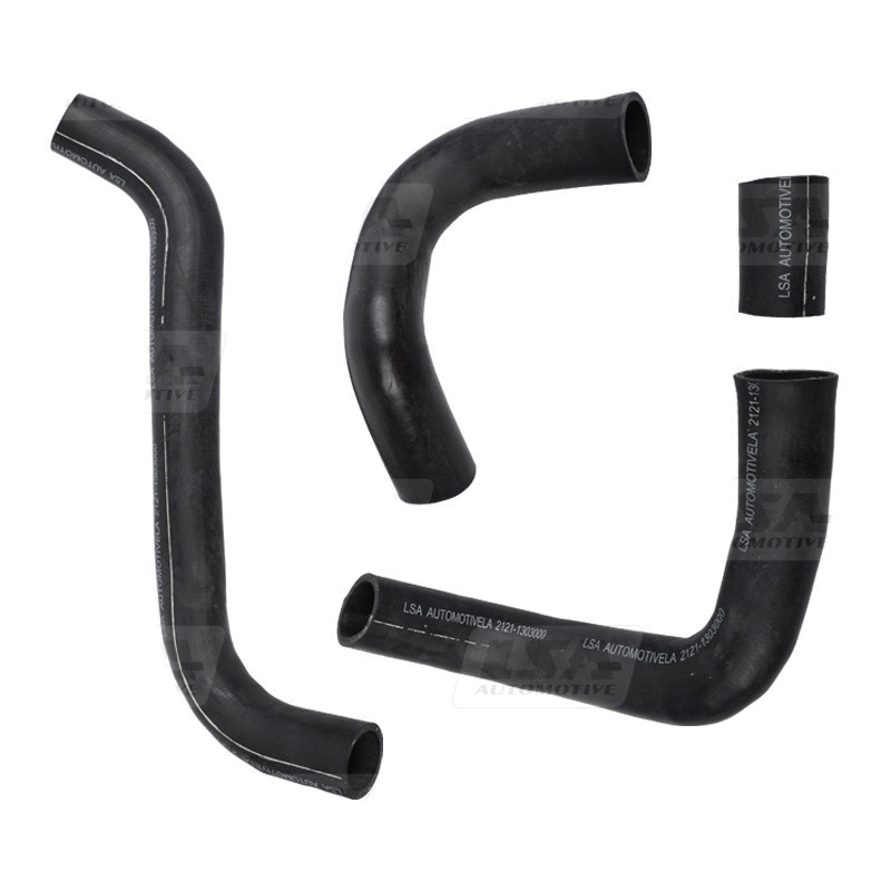 Комплект патрубків радіатора ВАЗ 2121 4 шт. LSA LA 2121-1303000