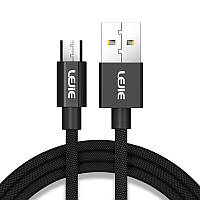 Якісний кабель LEJIE micro - USB довжиною 1.5 м