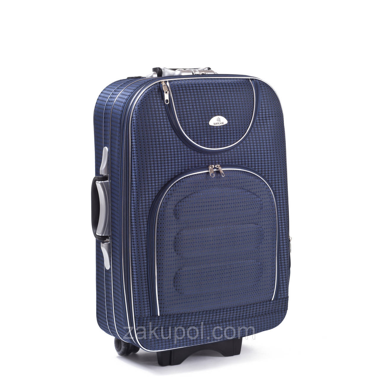 Валіза Suitcase 801 C, велика Синя
