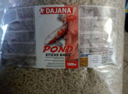 Корм для коропів коі і риб в ставках Dajana POND STICK BASIC 4 кг, фото 2