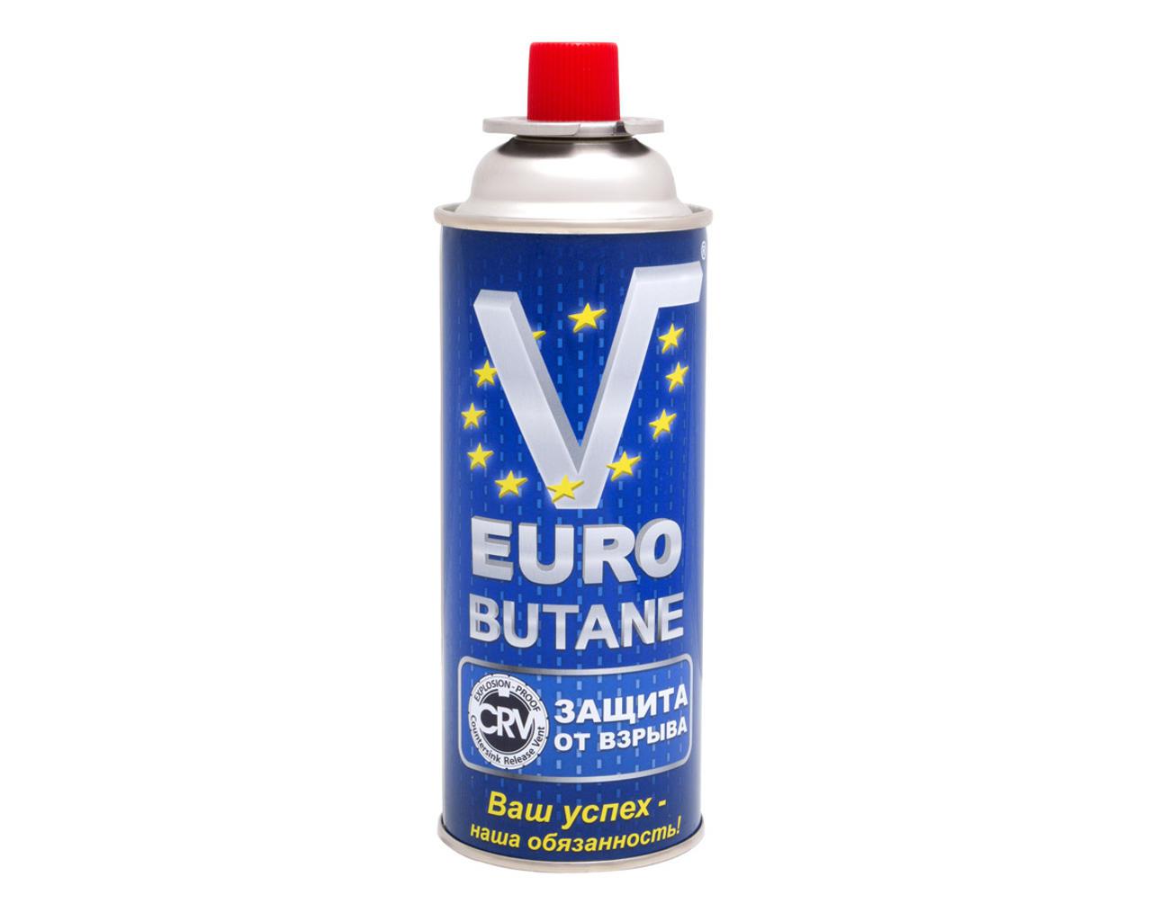 Газовий балон EURO BUTANE 227г із системою CRV Корея