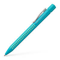 Ручка шариковая автоматическая Faber-Castell Grip 2010 корпус бирюзовый, стержень синий М ( 0.7 мм), 243903