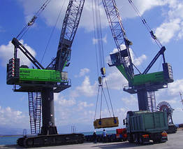 Гусеничний портовий кран (ЦПК) 6200 SENNEBOGEN