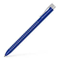 Ручка кулькова автоматична тригранна Faber-Castell Grip 2022 синя, 544651