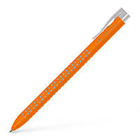 Ручка шариковая автоматическая трёхгранная Faber-Castell Grip 2022 оранжевая, 544615