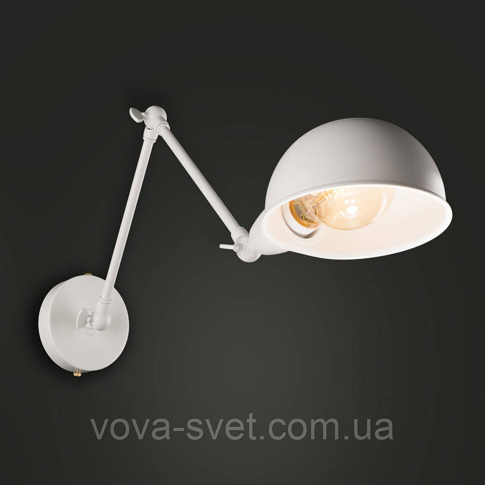Настенно-потолочный светильник [ Color Series Vintage Loft ] ( VL- 5 чёрный / белый ) - фото 2 - id-p743089093