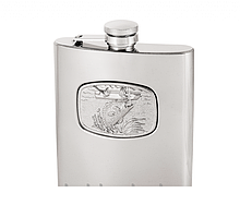 Фляга з срібні покриттям, елітна серія