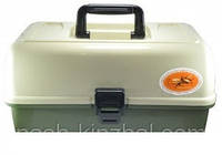 Ящик для снастей, подарок органайзер рыбаку, компактный и удобный при транспортировке