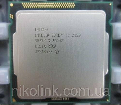 Процесор Intel Core i3-2120 3.3 GHz / 3 MB /NoTurbo, s1155 (BX80623I32120), Tray, б/у