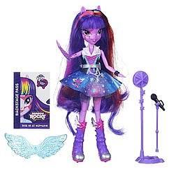 My little pony. Лялька Twilight Sparkle / Твайлайт Спаркл (Іскорка). Rainbow Rocks.