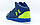 Взуття для баскетболу чоловіче Under Armour (р-р 45) (PU, синій-салатовий), фото 5