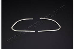 Хром Накладки на ПТФ Fiat 500X   (Фіат)