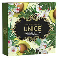Натуральное мыло с маслом авокадо UNICE, 100 г