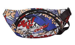 Сумка бананка на пояс Lerom L6 wow