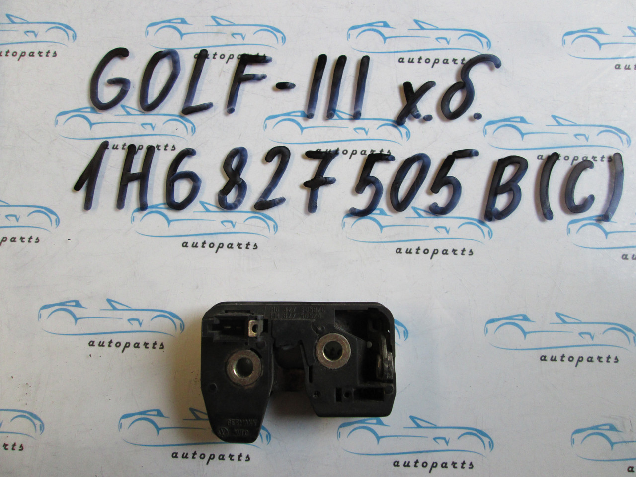 Замок багажника Golf 3, Гольф 3 хэтчбек 1H6827505B, 1H6827505C, цена ...