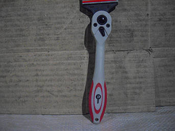 Рукоятка з храповим механізмом, 1/4, 72 зуба Intertool HT-2107, фото 2