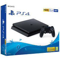 Sony PlayStation 4 (PS4) Slim 500GB Jet Black (CUH-2116A)
