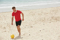 Чоловіча футболка з кольоровою окантовкою Ringer 61-168-0