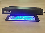 Світлодіодний ультрафіолетовий детектор валют PRO-12 LED, фото 3