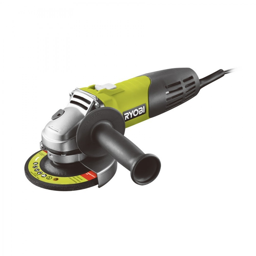 Машина кутова шліфувальна електрична RYOBI RAG600-115G, фото 1