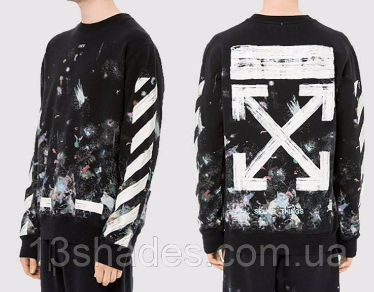 Кофта чоловіча OFF White, чорна