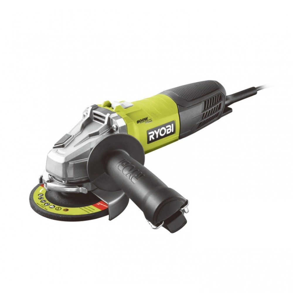 Машина кутова шліфувальна електрична RYOBI RAG800-115G