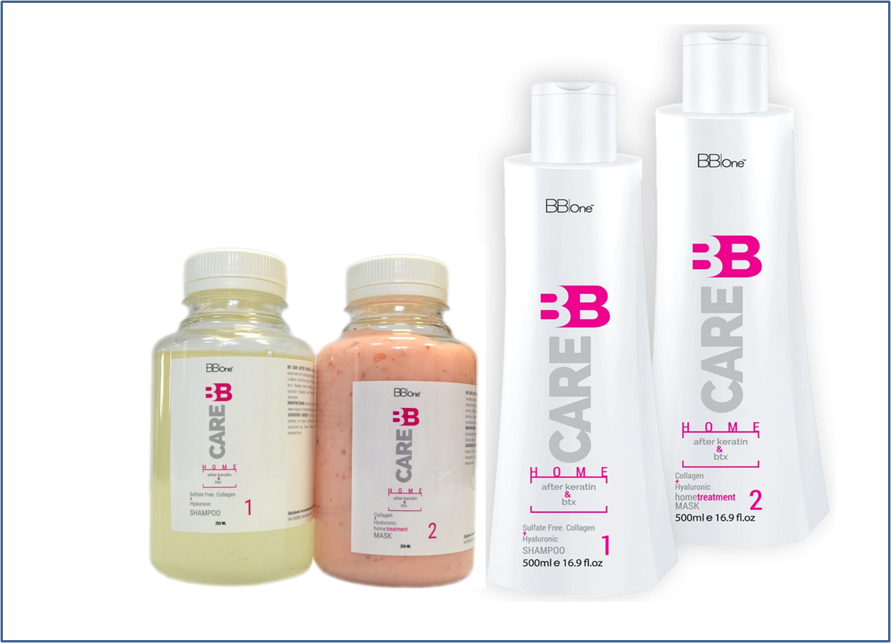 Безсульфатний шампунь і маска набір 300млх2 BBone