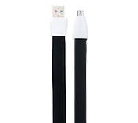 MicroUSB кабель Remax Flat Full Speed II RC-011m 1m black