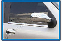 Хром зовнішня окантовка скел Fiat Albea 2002+   (Фіат)