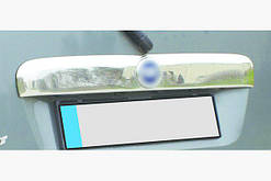 Хром Накладка над номером Fiat Doblo I 2001-2005   (Фіат)