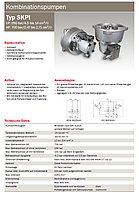 Комбинированные насосы SKPI Bieri Hydraulic AG