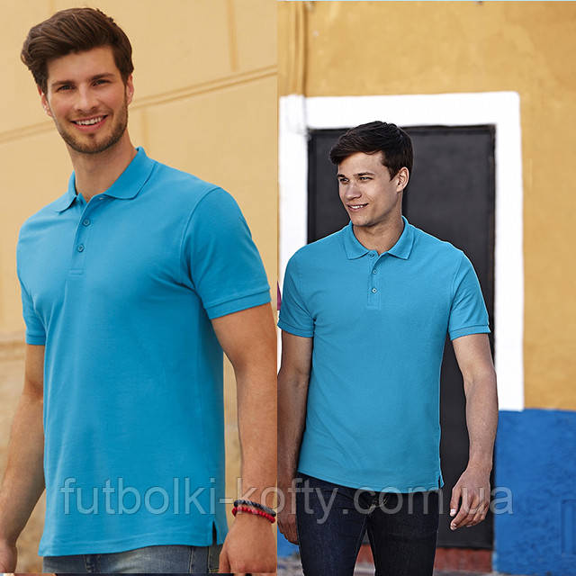 Чоловіча футболка поло Premium Fruit of the Loom
