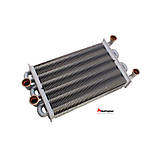 Бітермічний теплообмінник на газовий котел Ariston EGIS — AS 65105094, фото 3