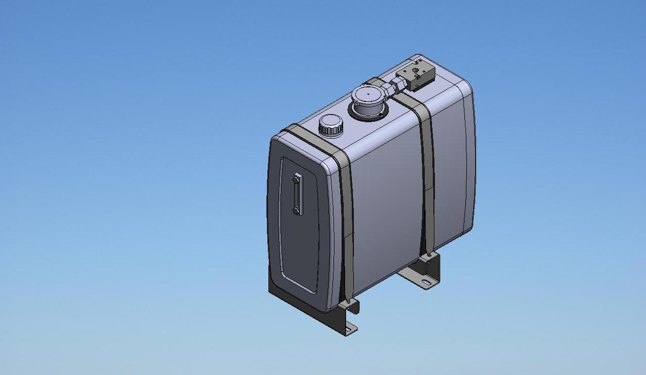 Бак масляний 160 літрів (за кабіну) сталевий LIWA Hydraulics