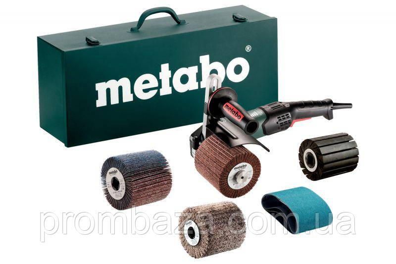 Щіткова шліфувальна машина Metabo SE 17-200 RT Set