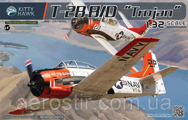 North American T-28B/D 1/32 Kitty Hawk 32014