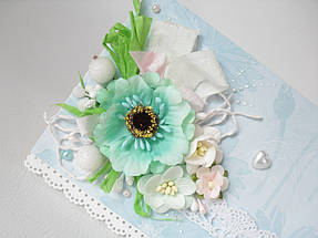 Примеры использования материалов для творчества представленных в нашем магазине - открытка. 3