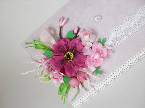 Примеры использования материалов для творчества представленных в нашем магазине - открытка. 4