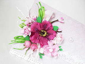 Примеры использования материалов для творчества представленных в нашем магазине - открытка. 1