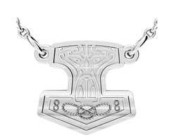 Підвіска - кулон срібна Молот Тора