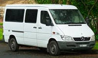 Дефлекторы окон Mersedes Sprinter 1996-2006(на скотчі) (MB28) 'HIC' Тайвань