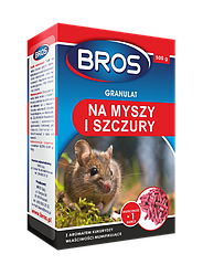 Гранули від щурів і мишей Bros 250 г