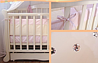 Дитяче ліжечко "Амелія" на маятнику, з шухлядою (слонова кістка), фото 7