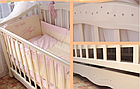Дитяче ліжечко "Амелія" на маятнику, з шухлядою (слонова кістка), фото 8