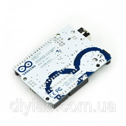 Arduino UNO R3 + USB Cable - фото 2 - id-p59637109