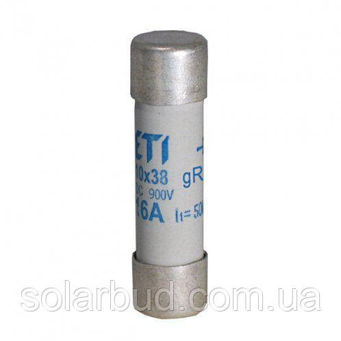 Циліндричний запобіжник ETI CH10x38 gR 2A/900V AC/DС